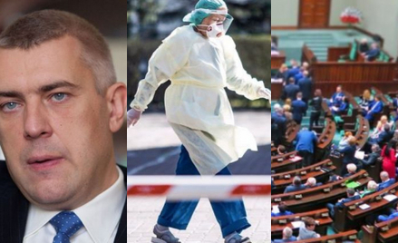 Zatrzymanie Giertycha, zmuszanie lekarzy i słowa polityków