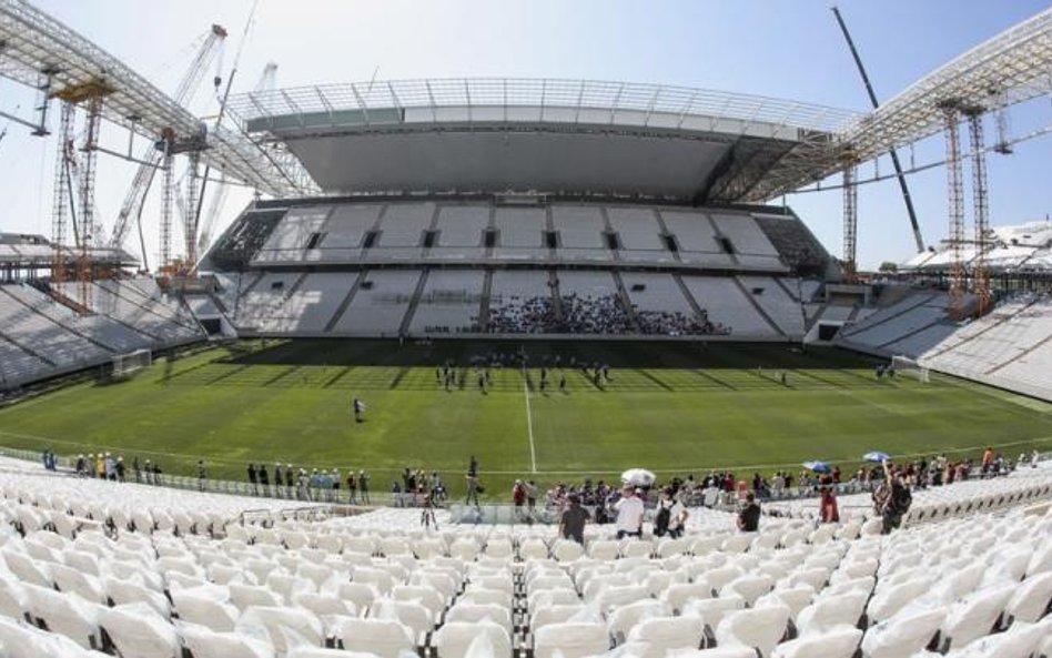 Stadion w Sao Paulo – dziś trudno uwierzyć, że tu będzie otwarcie mistrzostw świata