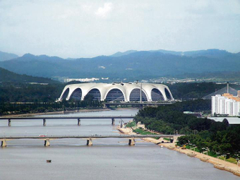 Stadion Olimpijski w Pjongczangu Już w lutym odbędą się zimowe igrzyska olimpijskie w Korei Południo