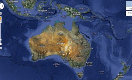 Australia aktualizuje dane o swoim położeniu. Kontynent w 22 lata przesunął się o 1,5 metra
