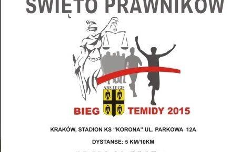 Bieg Temidy uczci 30 maja Święto Prawników