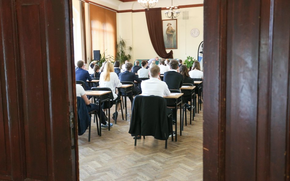 Egzamin maturalny z języka polskiego w II LO im. Marii Skłodowskiej-Curie w Gorzowie Wielkopolskim