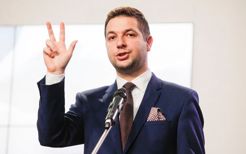 Wiceminister sprawiedliwo&#347;ci Patryk Jaki
