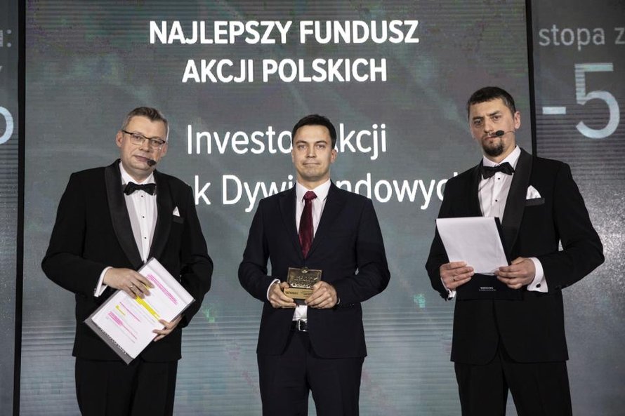 Pierwszym nagrodzonym „Złotym Portfelem” Parkietu został Grzegorz Czekaj, zarządzający funduszem Inv