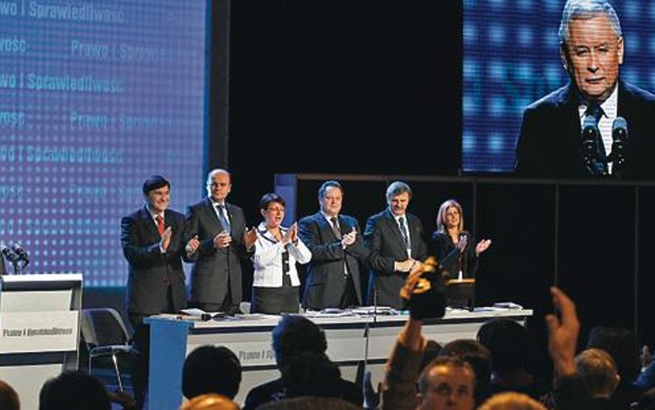 Prezes partii Jarosław Kaczyński zapowiedział w swoim przemówieniu, że zamierza ponownie zostać prem