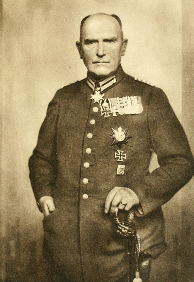 Generał gubernator Hans von Beseler - człowiek, który podjął decyzję o powiększeniu obszaru Warszawy