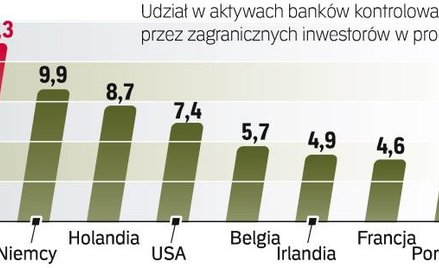 Zagraniczny kapitał w polskich bankach. Najwięcej do powiedzenia w polskim systemie bankowym mają Wł