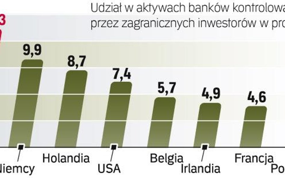 Zagraniczny kapitał w polskich bankach. Najwięcej do powiedzenia w polskim systemie bankowym mają Wł