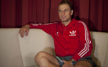 Piotr Gacek, wieloletni libero polskiej reprezentacji w siatkówce, który właśnie zakończył karierę.