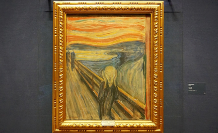 „Krzyk”, najsłynniejsze dzieło norweskiego malarza, Edwarda Muncha, znajduje się w zbiorach Munch Mu