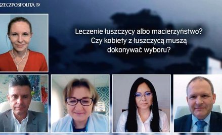 W debacie udział wzięli: prowadząca Karolina Kowalska a także, od lewej, prof. Witold Owaczarek kier