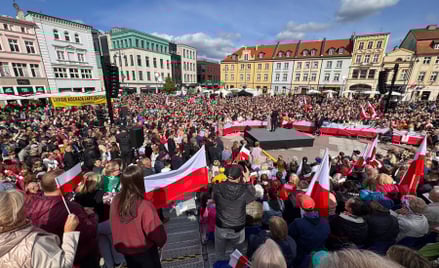 Wiec Rafała Trzaskowskiego w Bydgoszczy