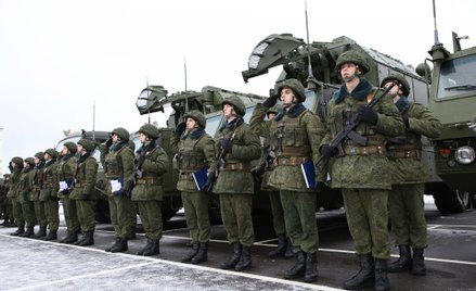 Żołnierze białoruskich sił zbrojnych