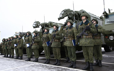Żołnierze białoruskich sił zbrojnych