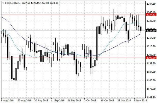 Notowania złota – dane dzienne