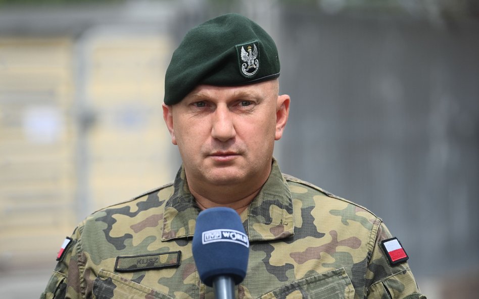 Dowódca operacyjny Rodzajów Sił Zbrojnych gen. dyw. Maciej Klisz