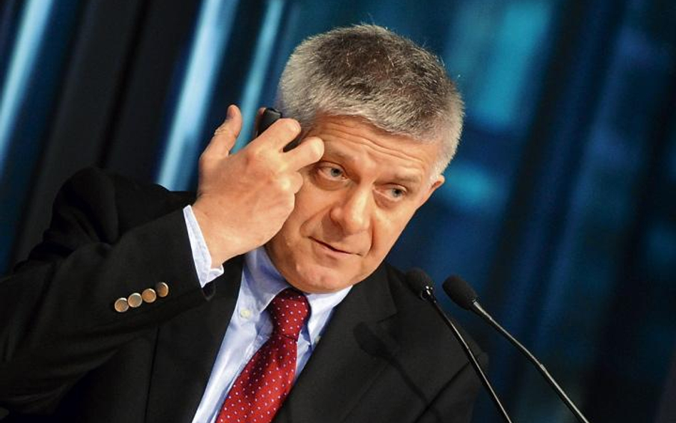 Marek Belka, prezes NBP Fot. s. łaszewski
