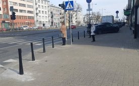 Grochowska - miejsce po tragicznym wypadku siedem tygodni póżniej