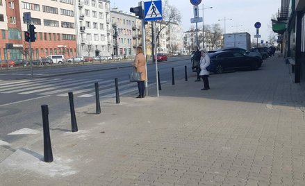 Grochowska - miejsce po tragicznym wypadku siedem tygodni póżniej