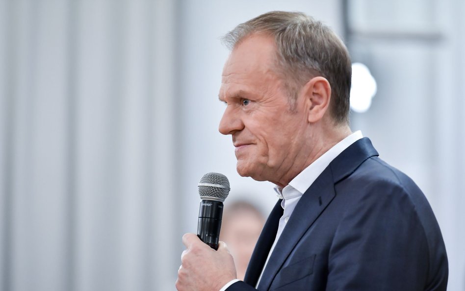 Przewodniczący Platformy Obywatelskiej Donald Tusk