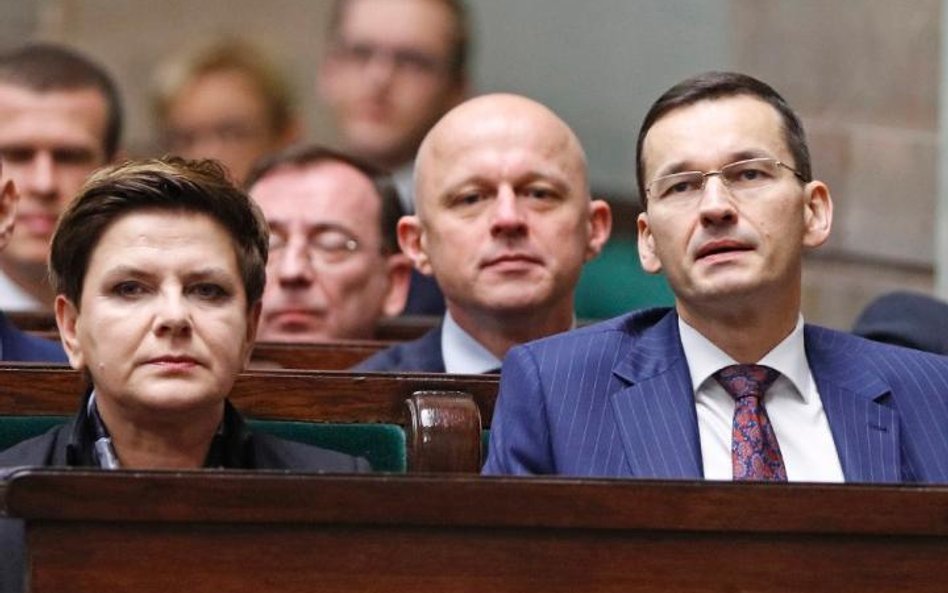 Za posunięcia gospodarcze rządu Beaty Szydło odpowiedzialność wziął Mateusz Morawiecki