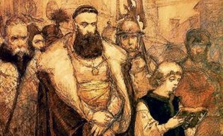 Jan Matejko „Samuel Zborowski prowadzony na śmierć”, ok. 1860 r., Dom Matejki w Krakowie