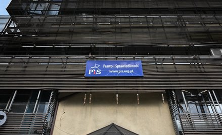 Siedziba partii Prawo i Sprawiedliwość przy ul. Nowogrodzkiej w Warszawie