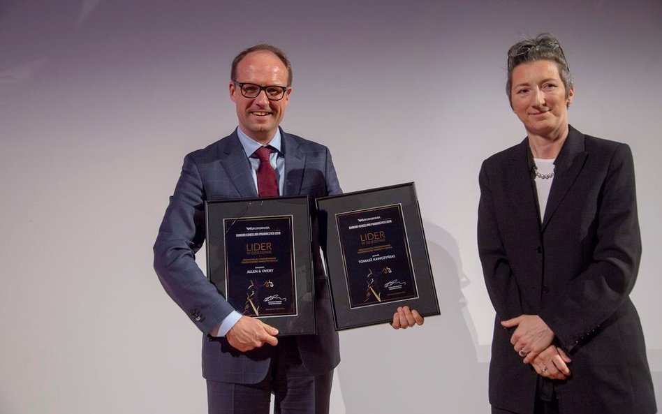 Tomasz Kawczyński - kancelria Allen & Overy, Maria Wysocka - wiceprezes GREMI MEDIA S.A.