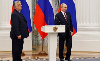 Viktor Orbán i Władimir Putin