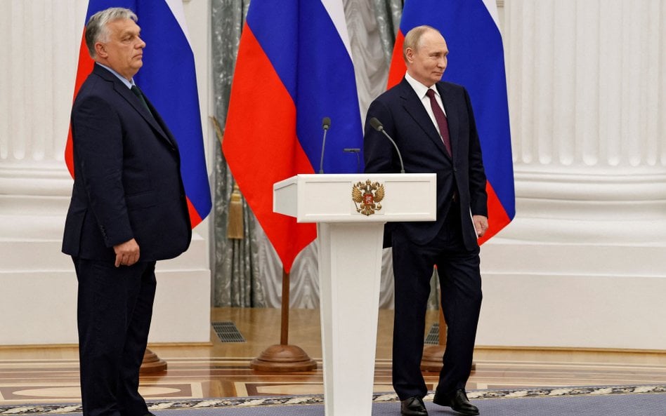 Viktor Orbán i Władimir Putin