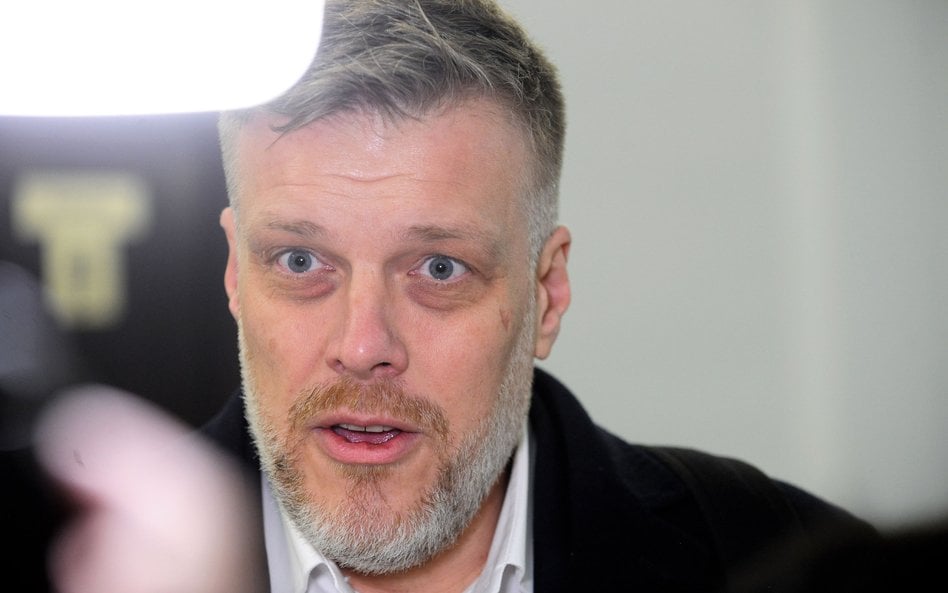 Lider partii Razem Adrian Zandberg