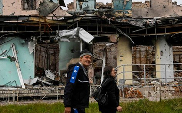 Ruiny wyzwolonego Iziumu. Rosjanie coraz częściej niszczą infrastrukturę cywilną