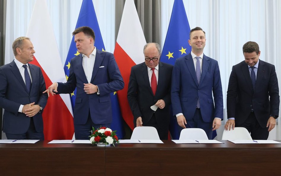 Donald Tusk i inni liderzy opozycji, poza Włodzimierzem Czarzastym, spotkają się na Campusie