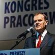 Premier Donald Tusk (na zdjęciu na I Kongresie Pracodawców w 2008 r.) chce po wyborach zrealizować d