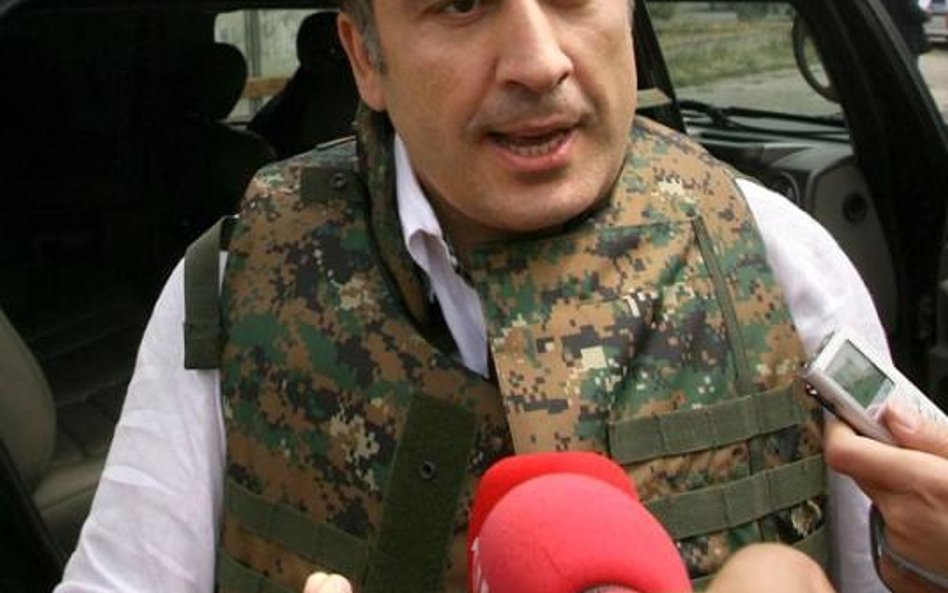 Prezydent Gruzji Micheil Saakaszwili