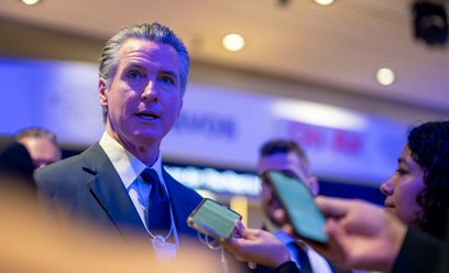 Gubernator Kalifornii Gavin Newsom