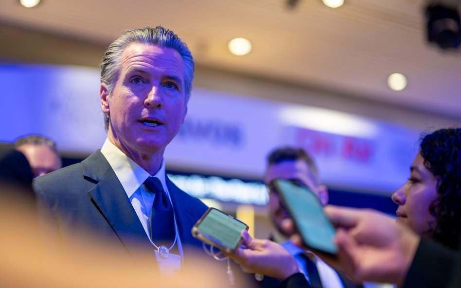 Gubernator Kalifornii Gavin Newsom