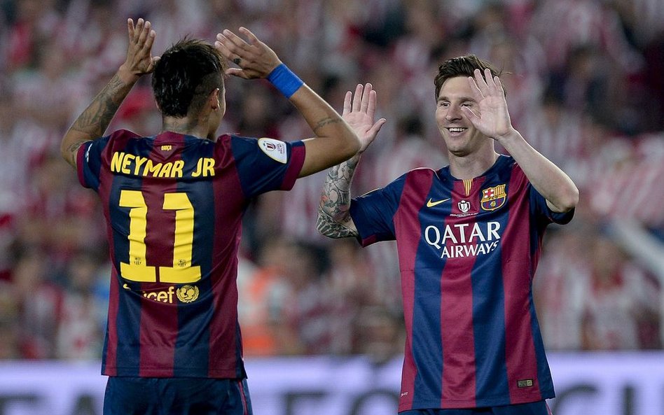 FC Barcelona Leo Messi i Neymar Jr