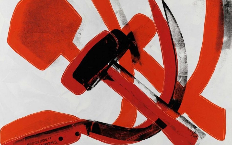Andy Warhol „Młot i sierp”, 1976