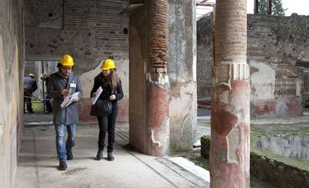 Pompeje oddane do remontu