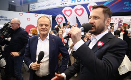 Donald Tusk i Aleksander Miszalski