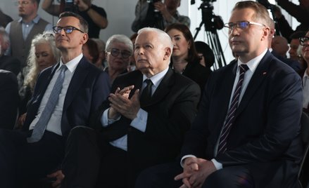 Mateusz Morawiecki, Jarosław Kaczyński i Przemysław Czarnek