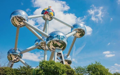 Na stołeczny region Brukseli (na zdjęciu Atomium) przypada tylko 2 proc. wymiany towarowej z Polską.