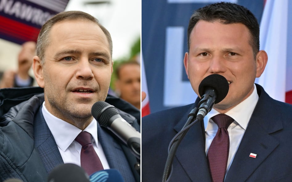 Karol Nawrocki i Sławomir Mentzen