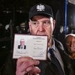 Prezes Trybunału Konstytucyjnego Bogdan Święczkowski przed siedzibą Trybunału Konstytucyjnego
