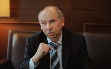 Janusz Lewandowski, komisarz Unii Europejskiej ds. budżetu fot. J. Ostałowski