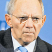 Wolfgang Schaeuble, minister finansów Niemiec