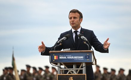 Emmanuel Macron z wizytą w Rumunii