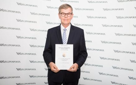 Mieczysław Błoński, dziekan Wydziału Prawa i Administracji Uczelni Łazarskiego