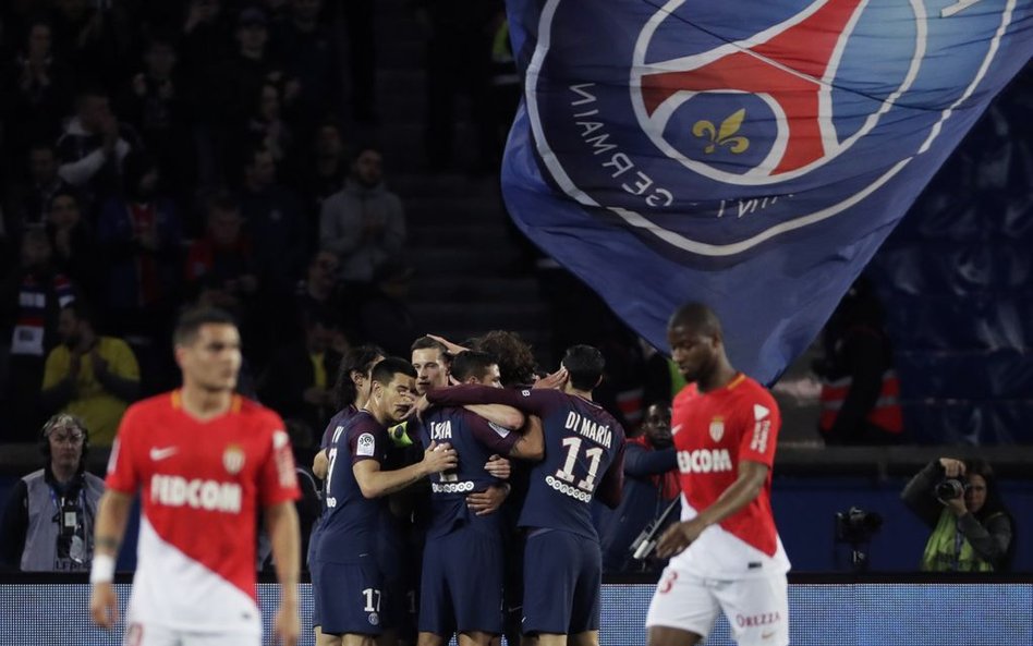 PSG gromi Monaco 7:1 i zostaje mistrzem